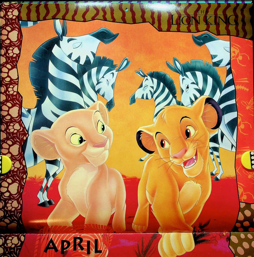 Simba and nala part 2 from a calendar by aliciamartin851 on DeviantArt