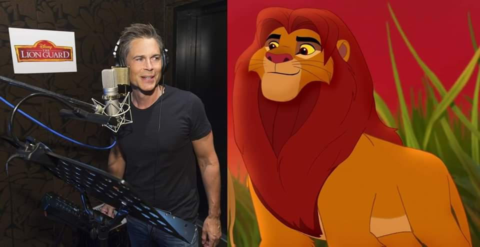 Lion guard simba with his voice actor by aliciamartin851 on DeviantArt