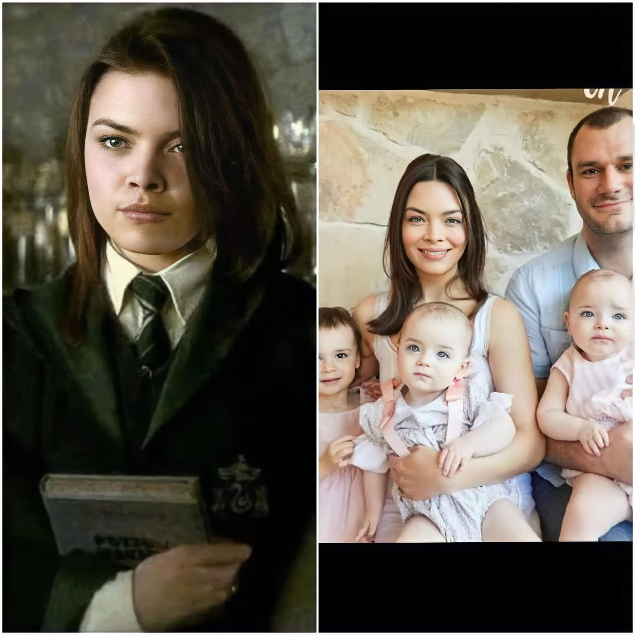 Harry potter pansy and her real life family by aliciamartin851 on