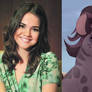 Jasiri and her voice actress Maia Mitchell