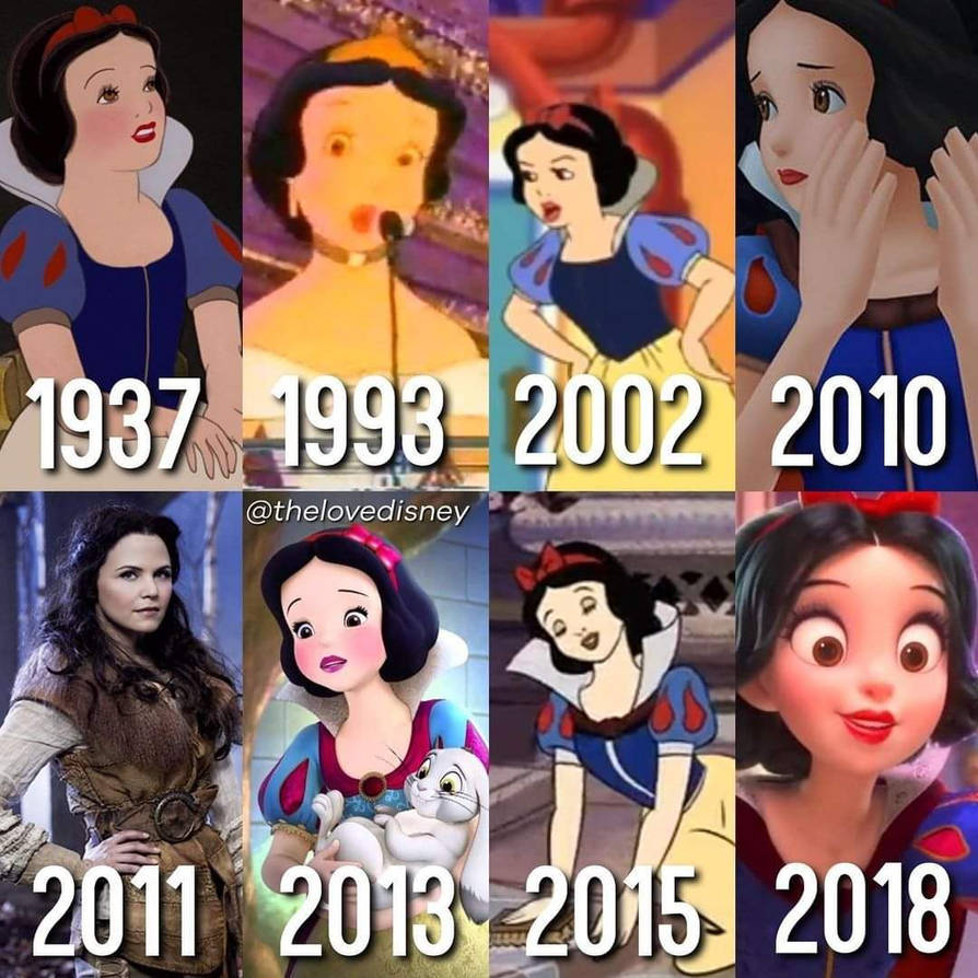 Snow White Through The Years By Aliciamartin851 On DeviantArt snow-white-through-the-years-by-aliciamartin851-on-deviantart
