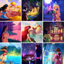 Neat Disney princesses pics I found on Facebook