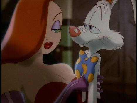 Jessica Rabbit Kisses Similar Art to