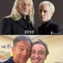 Harry potter draco and Mr malfoy then and now