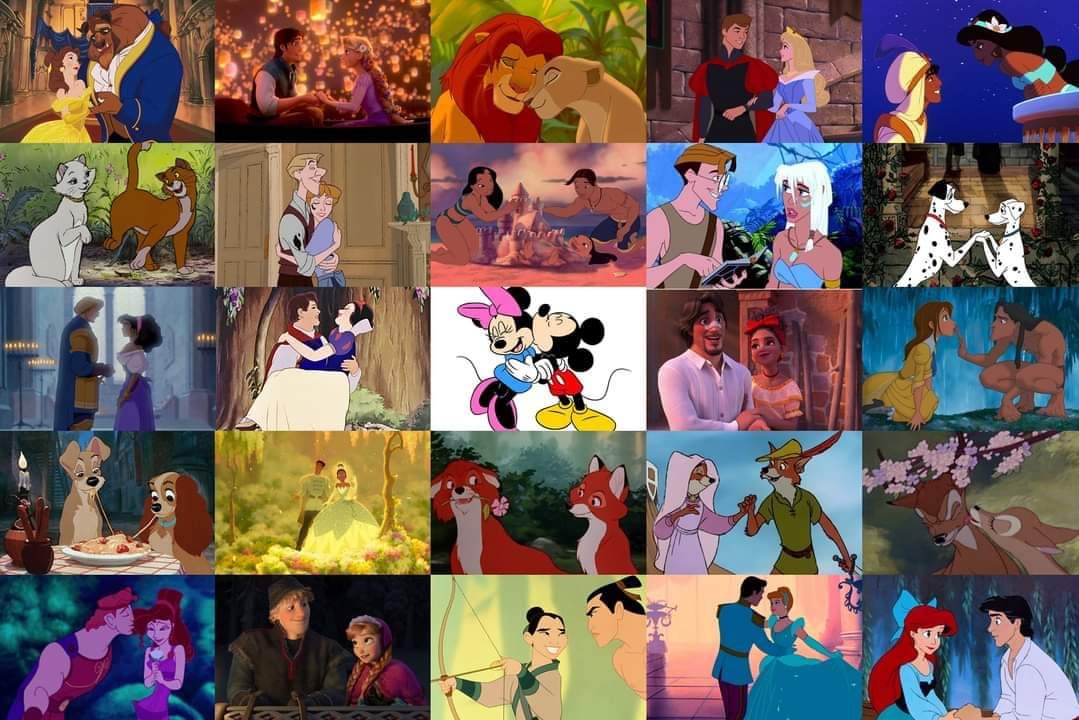 Disney couples found on Facebook by aliciamartin851 on DeviantArt