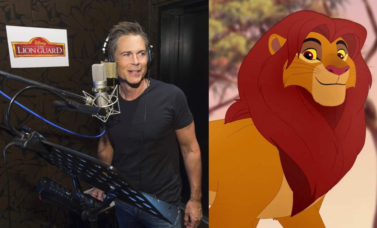 Lion guard simba with his voice actor by aliciamartin851 on DeviantArt