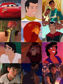 Some Disney male characters 