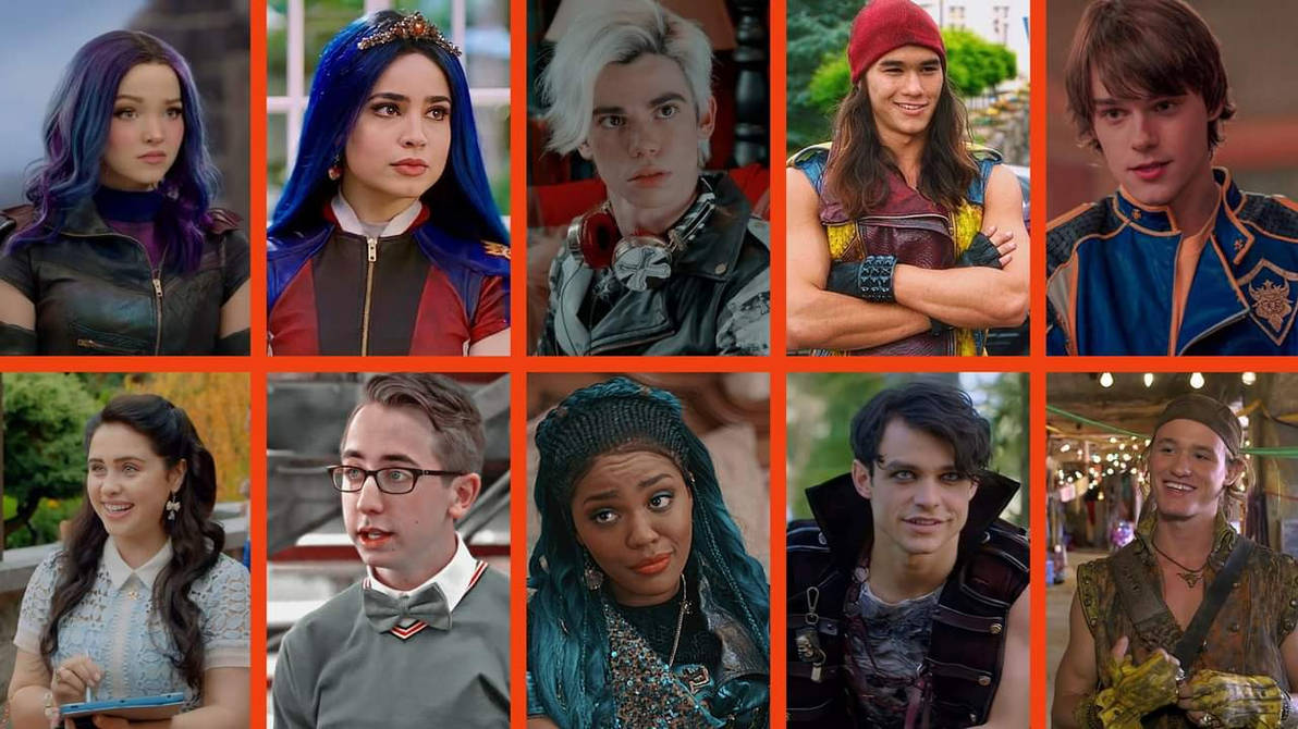 Descendants characters whose your favorite by aliciamartin851 on DeviantArt