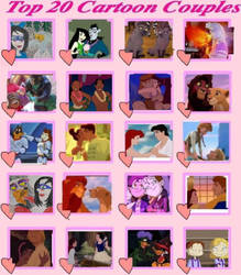 Top 20 fav couples meme updated