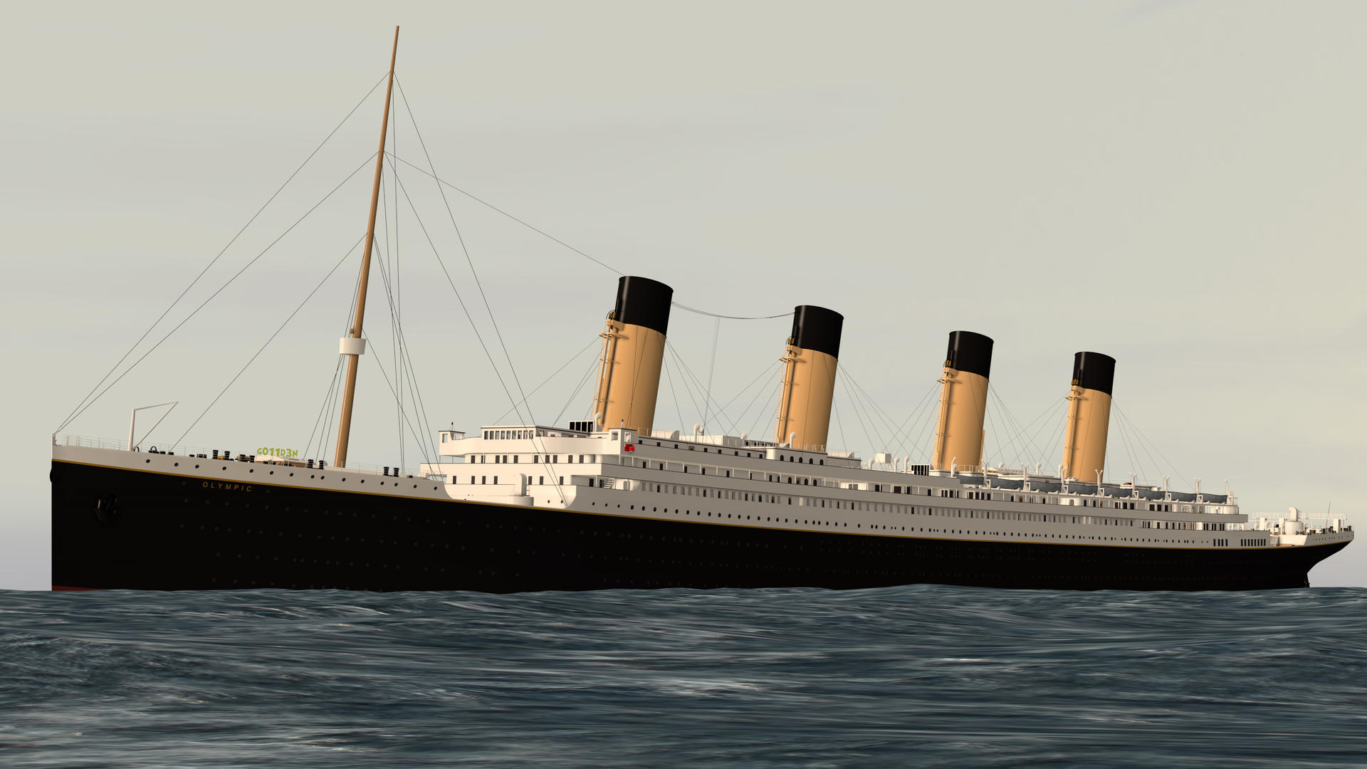 RMS Olympic (Design D) by G011d3nPony10 on DeviantArt
