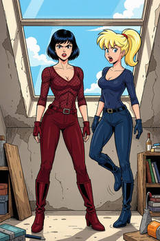 Betty and Veronica - Black Widow