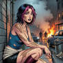 Roxy as Jill Valentine - This is Halloween