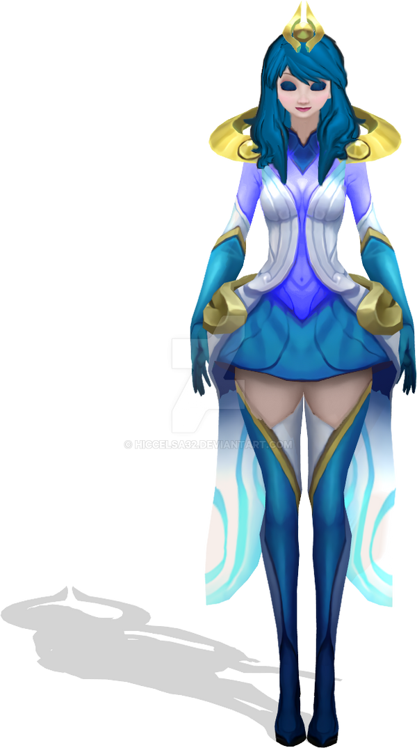 [MMD] Elementalist Elsa Water Model by HiccElsa32