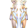 [MMD] Elementalist Elsa and Lux Render