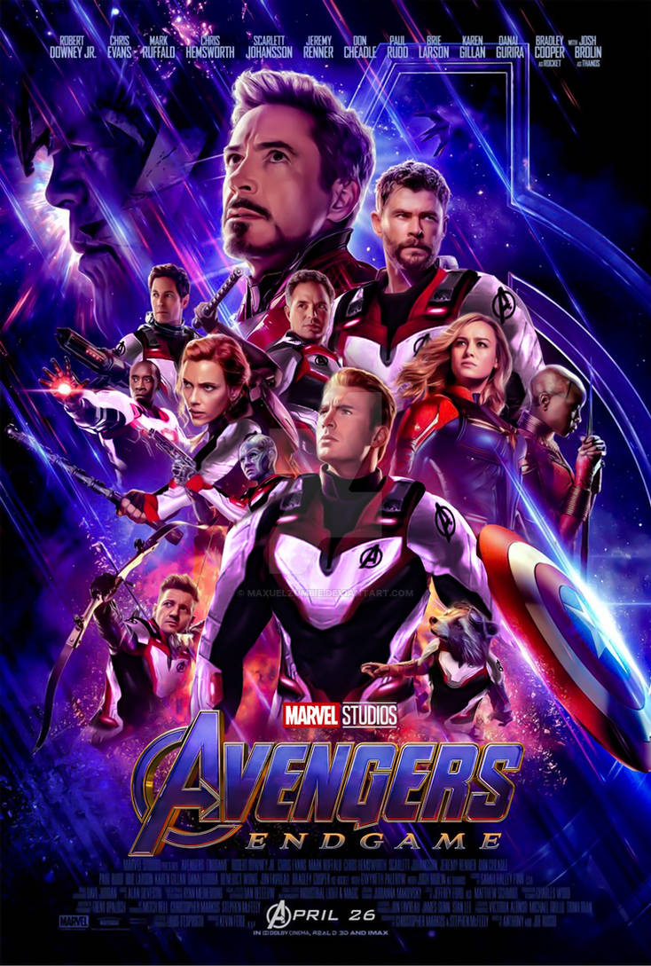 Avengers Endgame poster W/ Quantum Suits by Maxuelzombie on DeviantArt