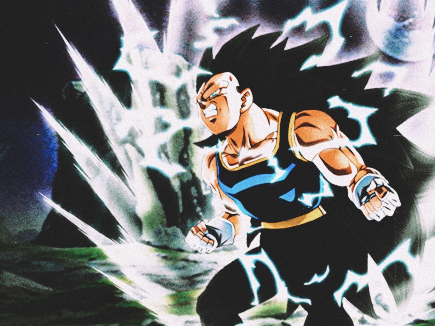 Vegeta super saiyan aura by BardockSonic on DeviantArt