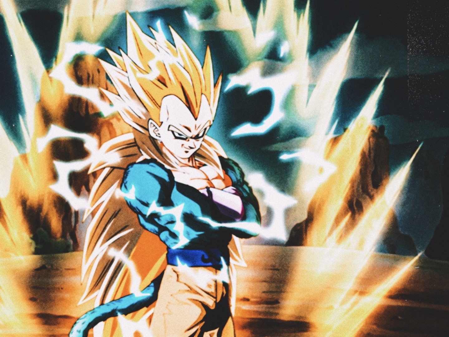 PapeluchoAS på X: Vegeta ssj5 versión reiq #dragonballaf