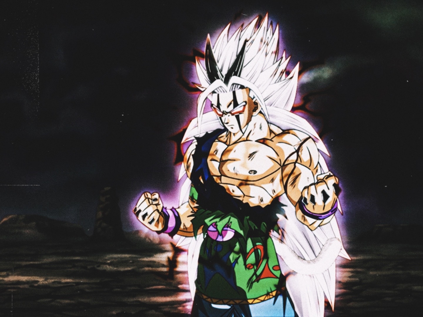 Goku AF mystic 9 Full Power vs Goku AF SSJ20#dragonballaf#anime