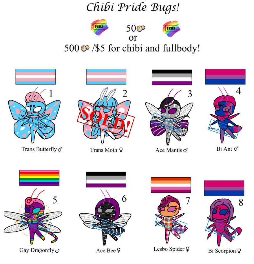 Pride Insects Bugs Bunny Pride at Johnny Duffy blog