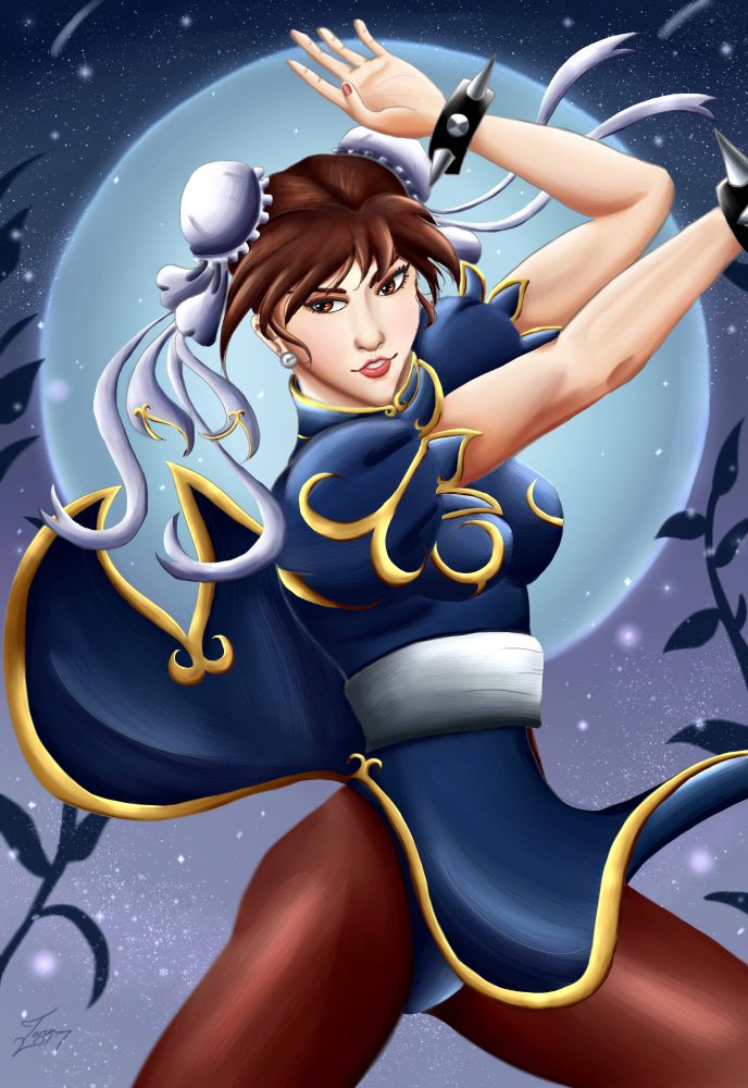 Moonlit Chun-Li