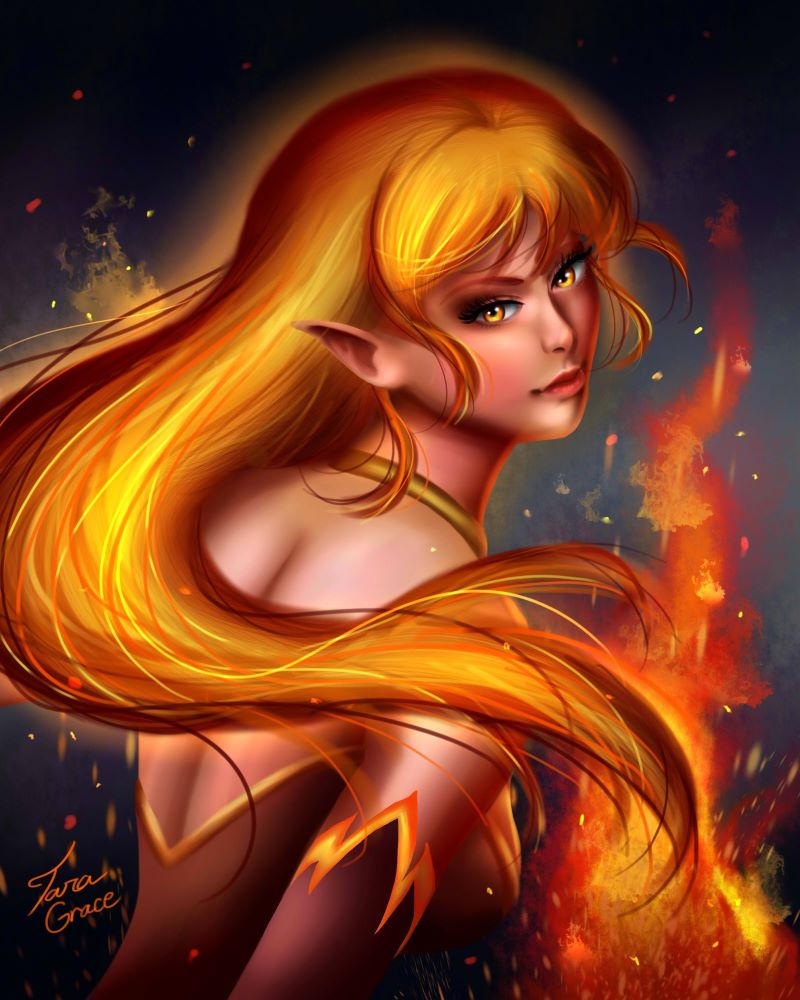 Elements: Fire Elf