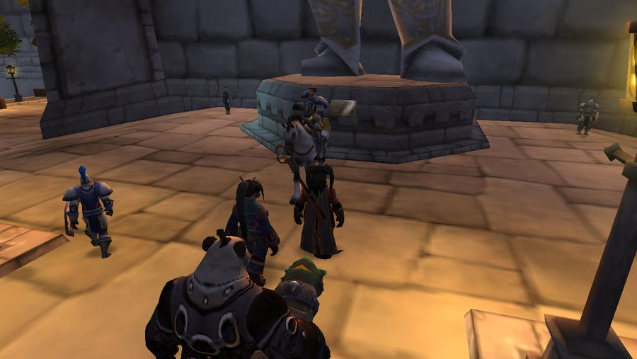 Beta Arrival in Stormwind by ClopinTrouille on DeviantArt