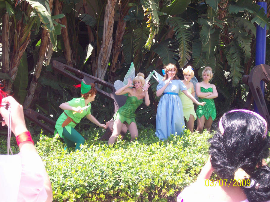 Peter Pan cosplays