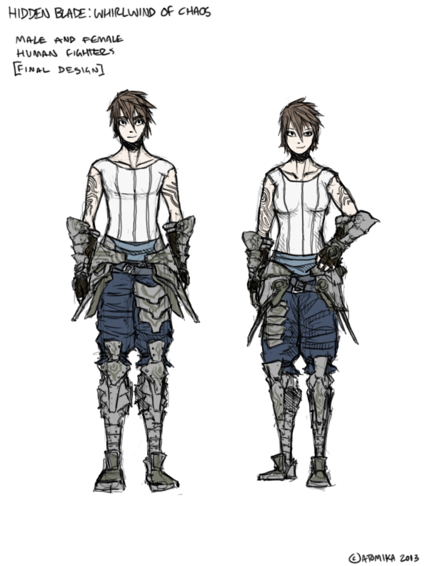 .:WoC: Human Fighter Final Design:.