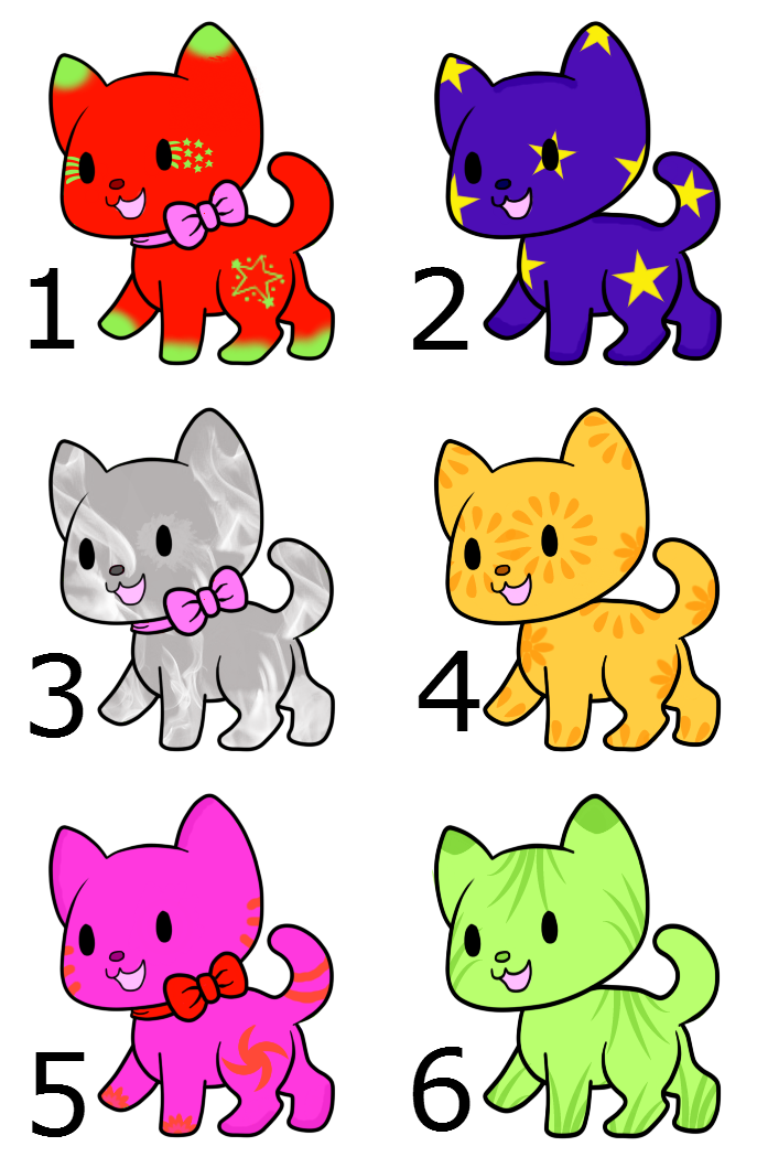 [OPEN] Kitties Adoptables