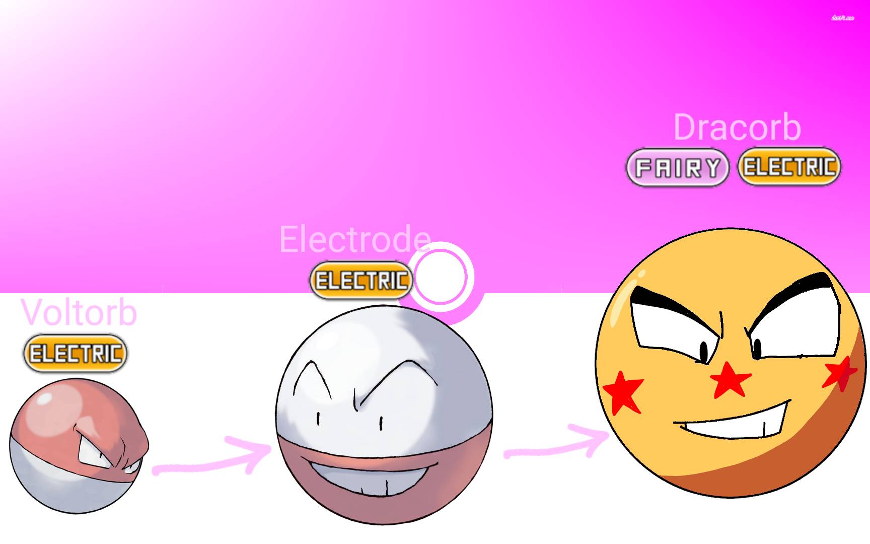 Voltorb and Electrode by Percyfan94 on DeviantArt