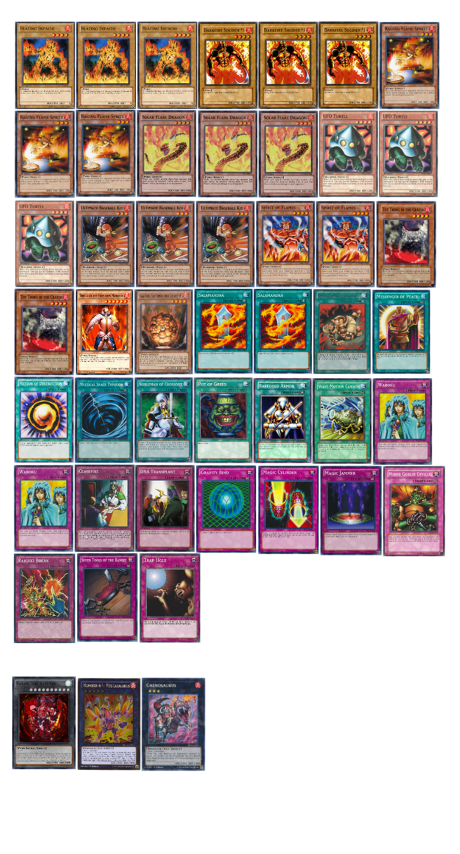 pyro yugioh deck Yu-Gi-Oh! Recipe Details yugioh pyro burn deck How