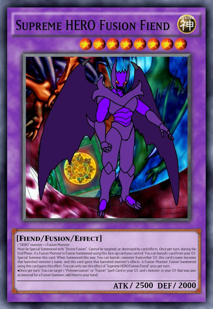 Supreme HERO Fusion Fiend by Deviantfantastic on DeviantArt