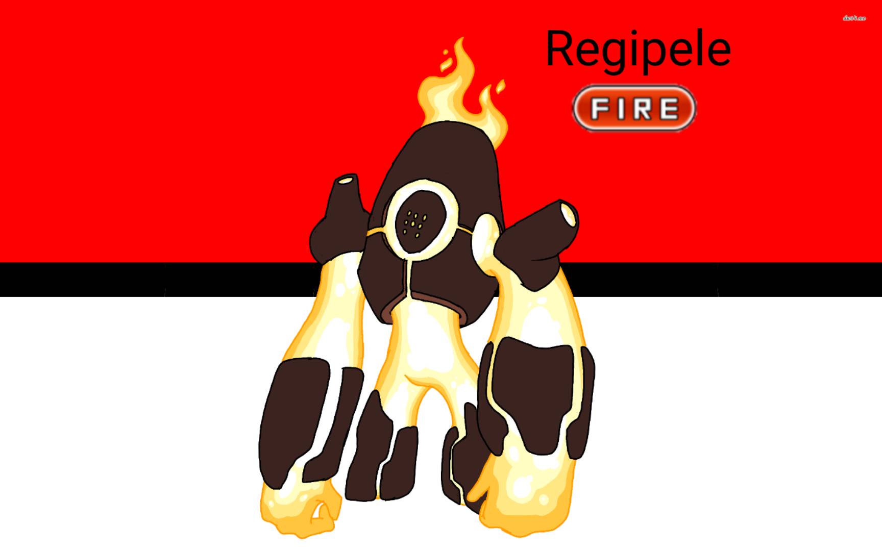 Regirode Legendary titan of Fire by Deviantfantastic on DeviantArt