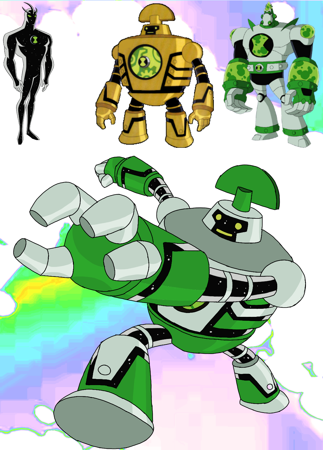 Clockwork Alpha Alpha-n-Omega (Tri-Haywire Clockwork) by Deviantfantastic on DeviantArt