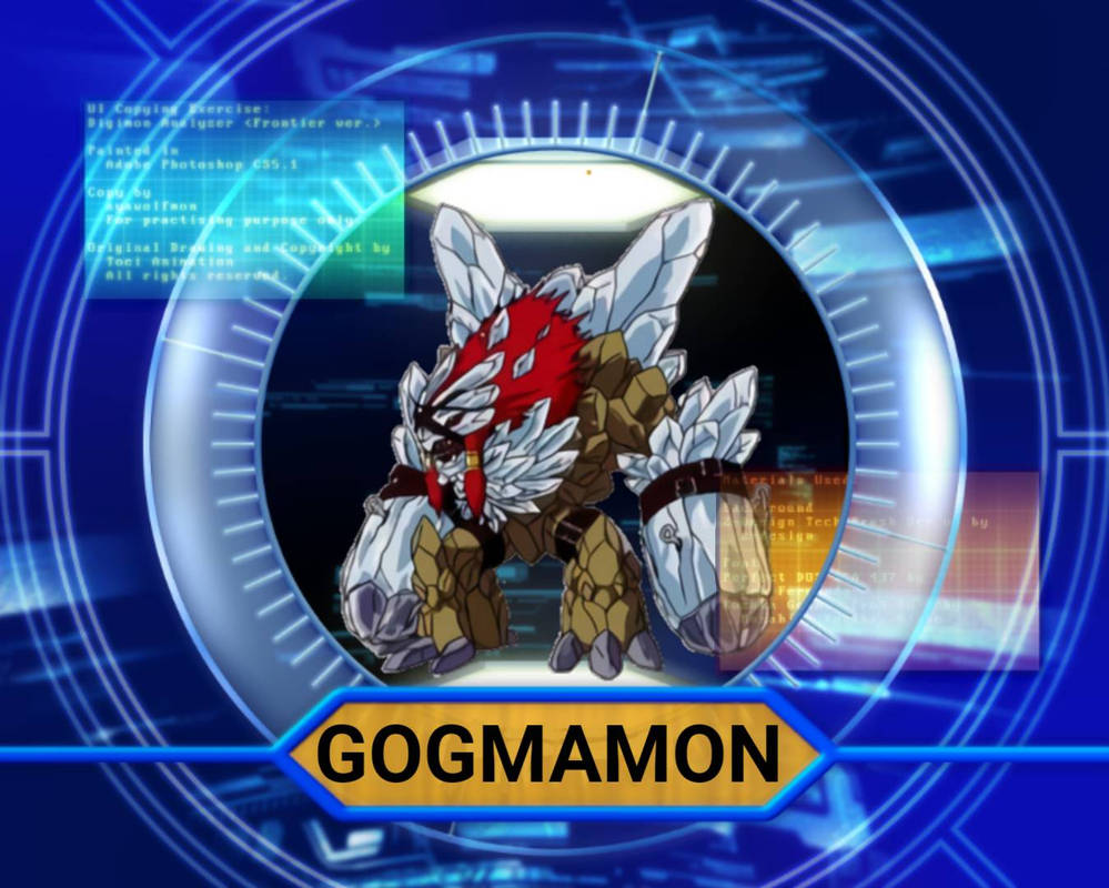 Gogmamon (frontier) by Deviantfantastic on DeviantArt