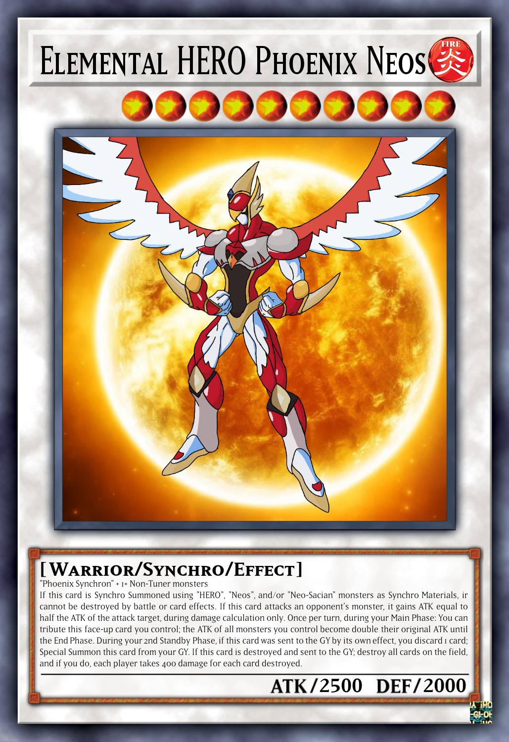 Elemental HERO Phoenix Neos by Deviantfantastic on DeviantArt