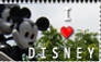 I love Disney stamp