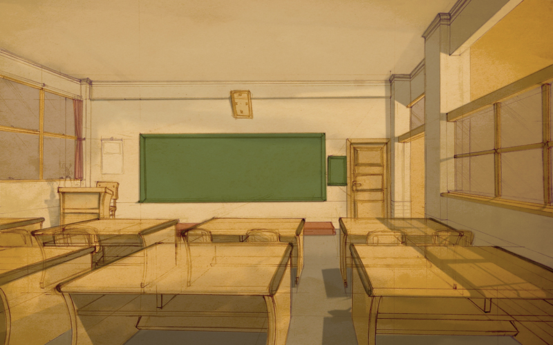 Classroom 1 by Clockheart