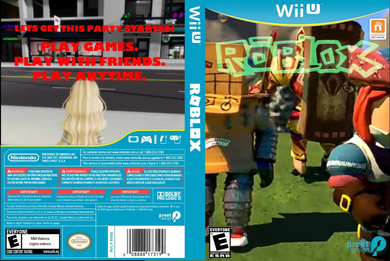 Roblox on the WiiU by Freddiecunn on DeviantArt