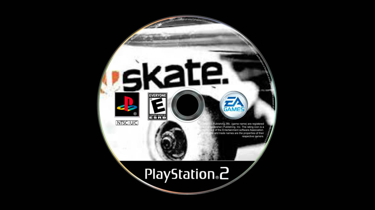 Skate. Ps2 game disc sample by Freddiecunn on DeviantArt