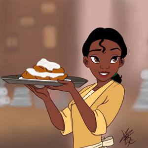 Tiana fanart redraw