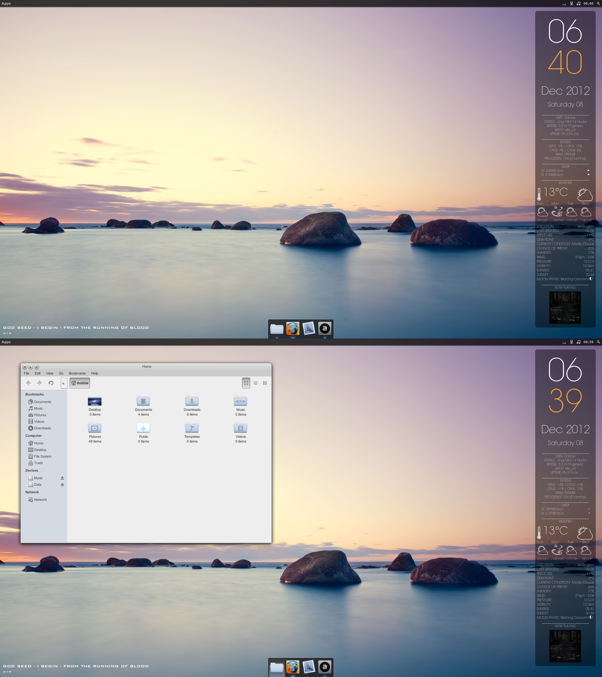 Shoreline Gnome Desktop