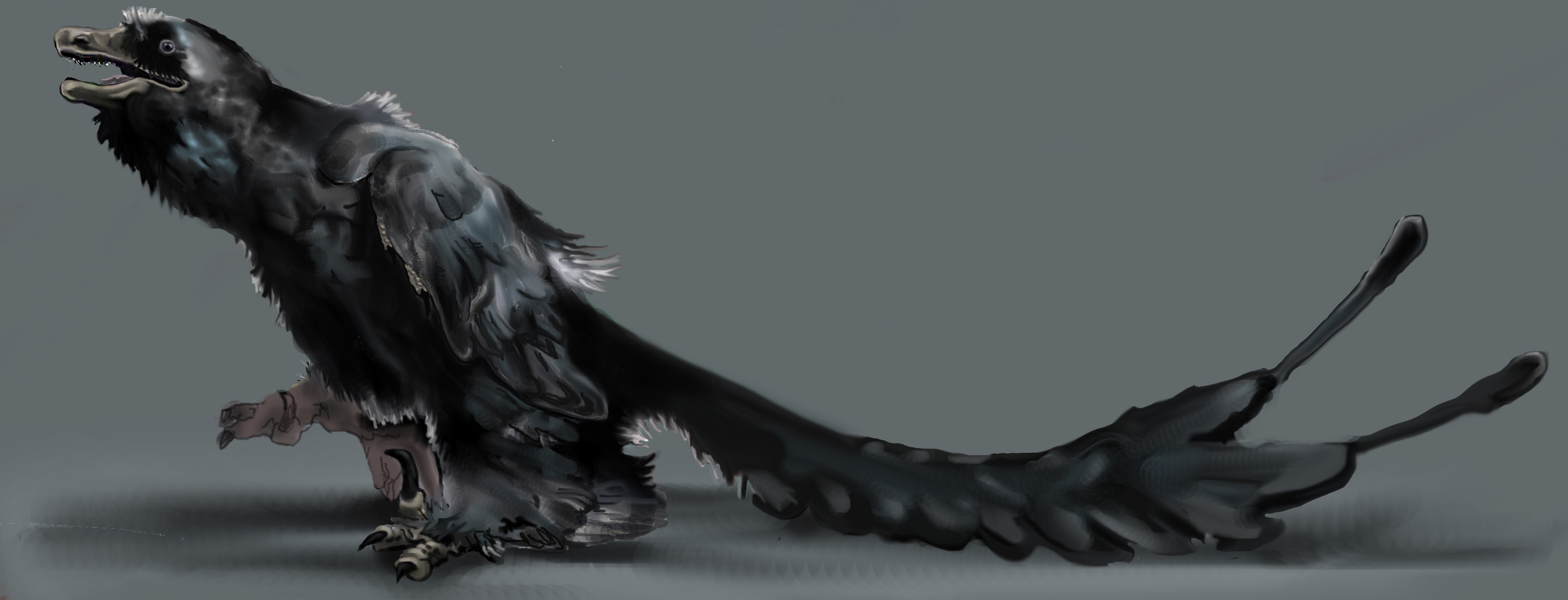 Prehistoric Ravin Prehistoric Raven by DanneArt on DeviantArt