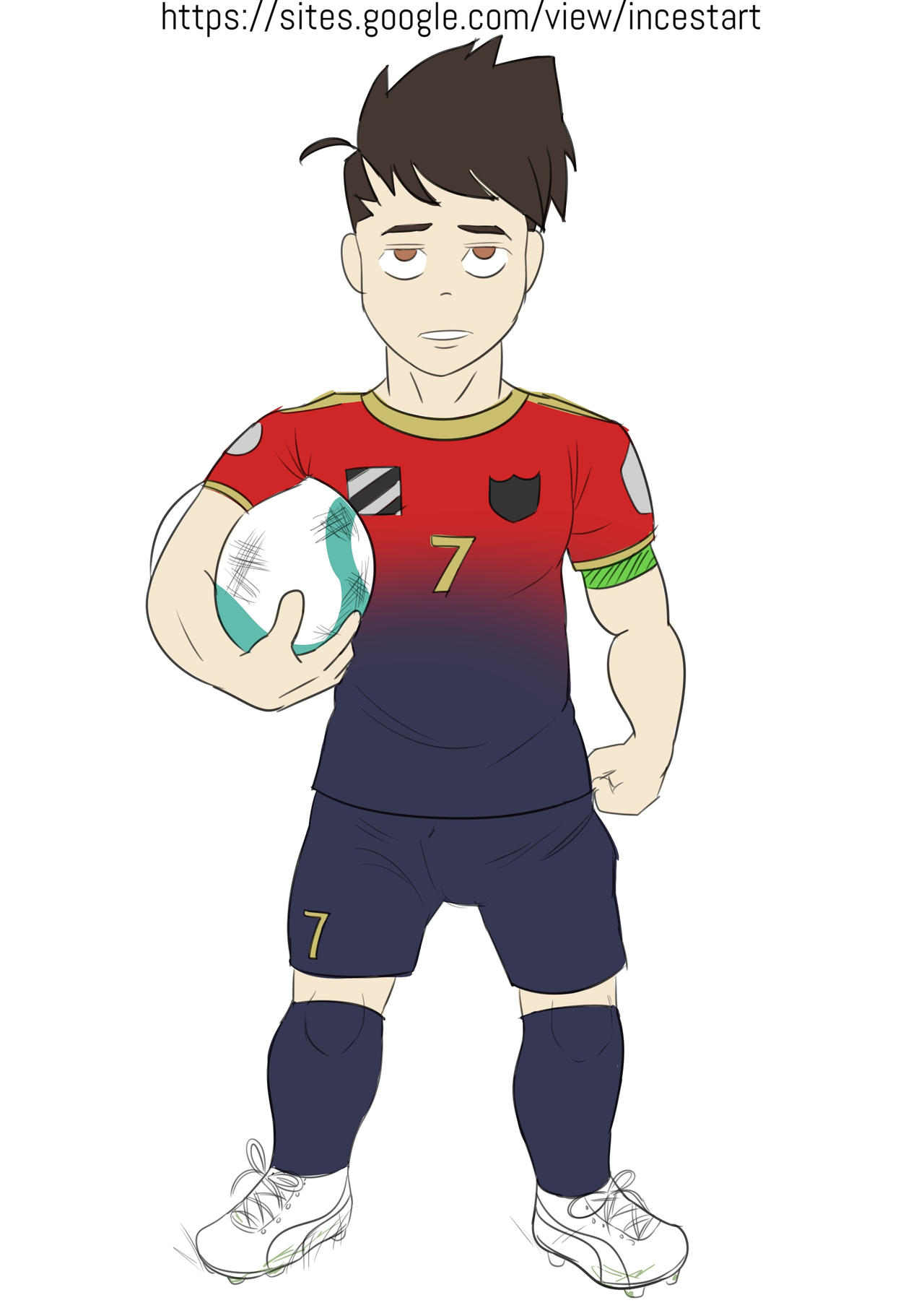 incestart Shota-Damian soccer player by incestarte on DeviantArt