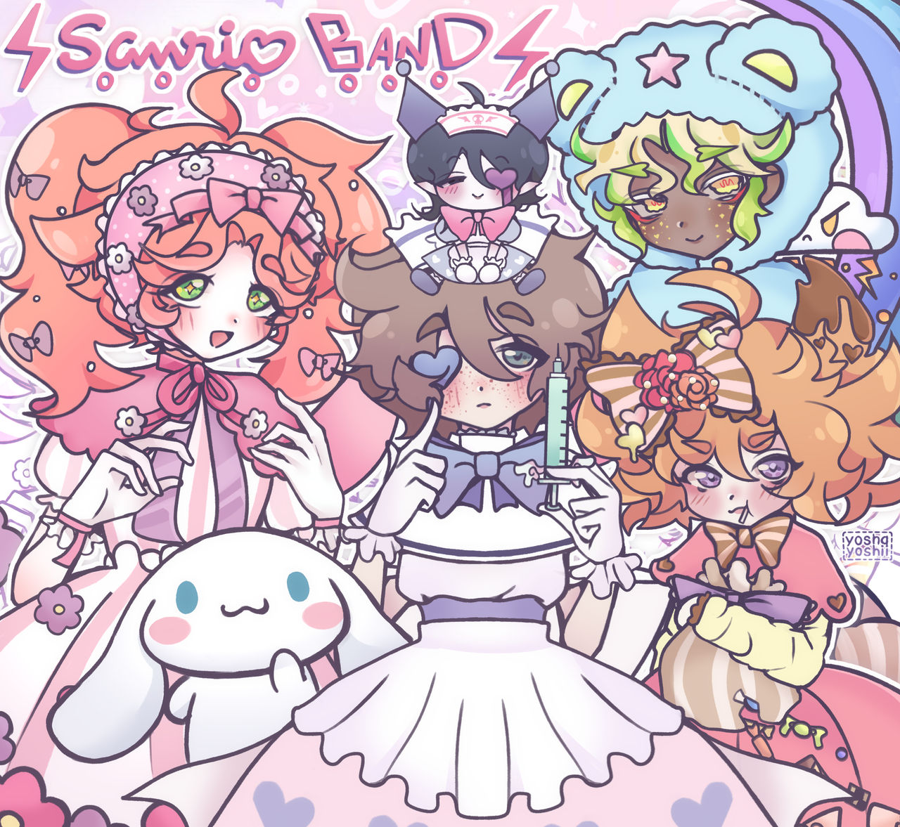 Sanrio Rapper sanrio band! by YoshaYoshii on DeviantArt
