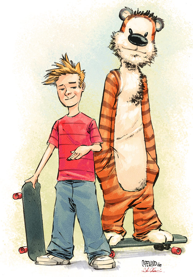 Calvin and Hobbes by jusdog