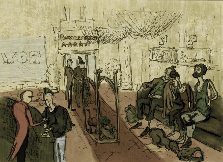 Bearded Homeless Deviantart homeless shelter by Vdvid on DeviantArt