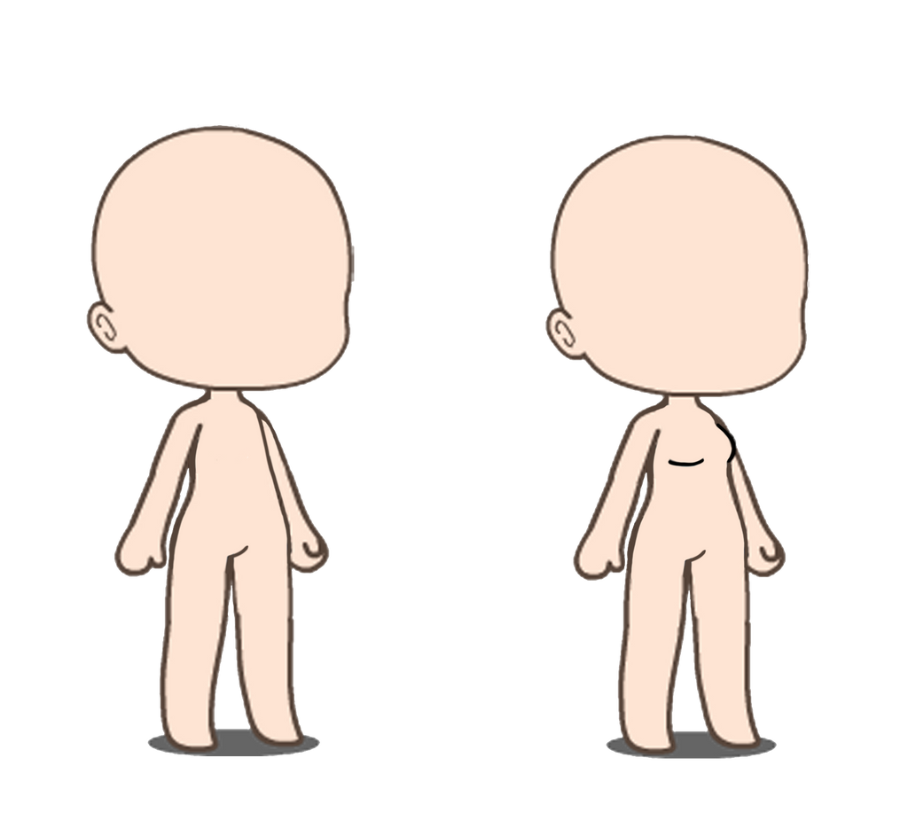 Gacha Life Body Base Drawing
