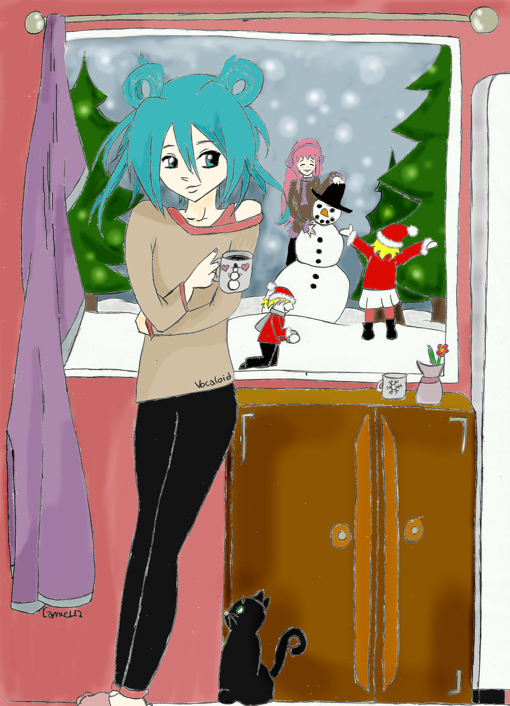 Winter with Vocaloid