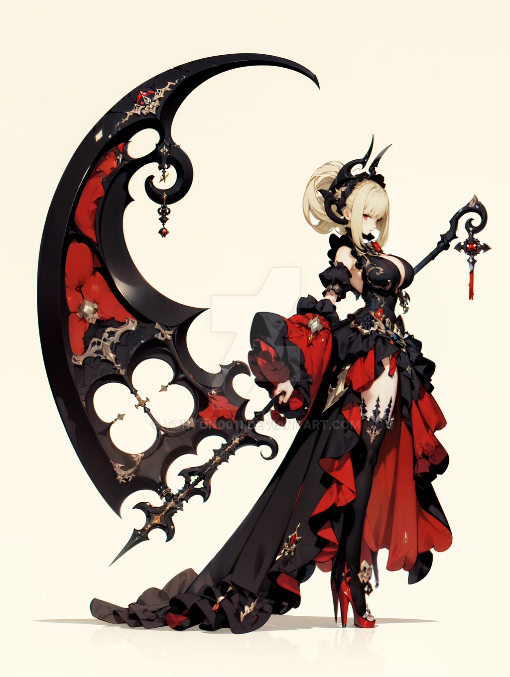 Demon princess by tonton0011 on DeviantArt